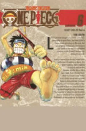 Cover of One Piece volume 6, English edition