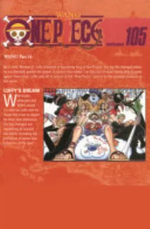 Cover of One Piece volume 105, English edition