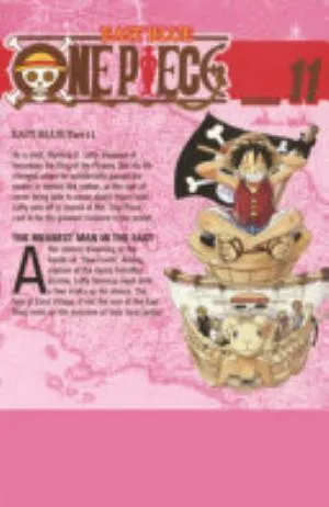 Cover of One Piece volume 11, English edition