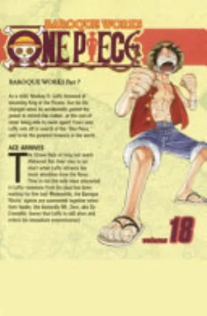 Cover of One Piece volume 18, English edition