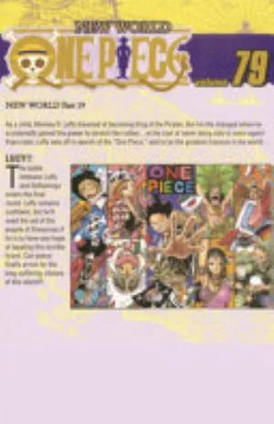 Cover of One Piece volume 79, English edition