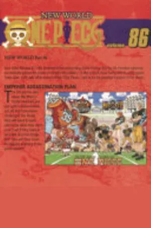 Cover of One Piece volume 86, English edition