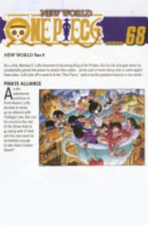 Cover of One Piece volume 68, English edition