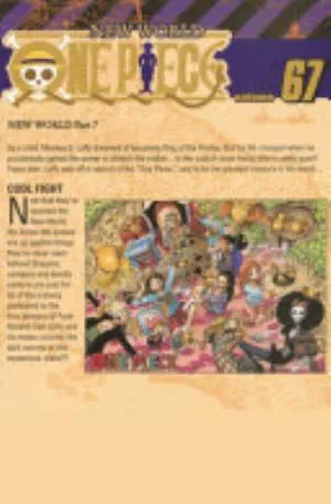 Cover of One Piece volume 67, English edition