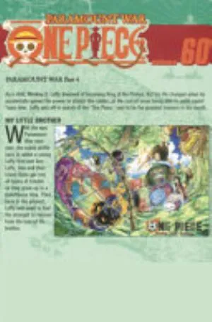 Cover of One Piece volume 60, English edition