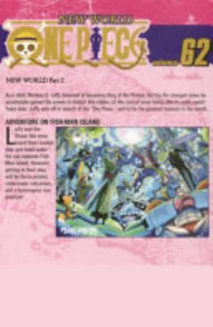 Cover of One Piece volume 62, English edition