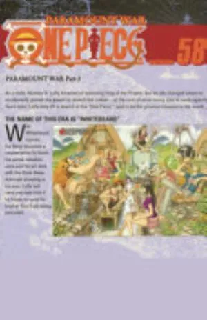 Cover of One Piece volume 58, English edition