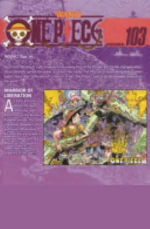 Cover of One Piece volume 103, English edition