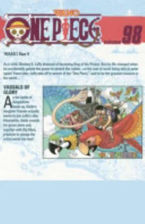 Cover of One Piece volume 98, English edition