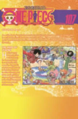 Cover of One Piece volume 107, English edition