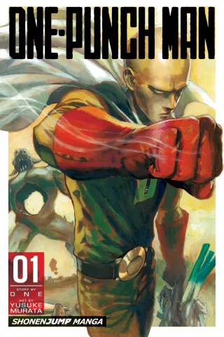 Cover of One-Punch Man volume 1, English edition