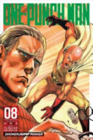 Cover of One-Punch Man volume 8, English edition