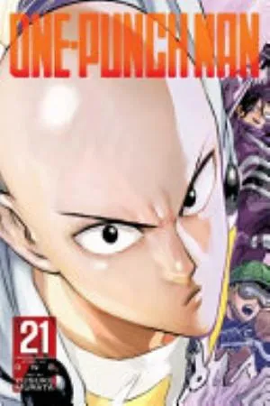 Cover of One-Punch Man volume 21, English edition