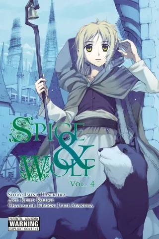 Cover of Spice & Wolf volume 4, English edition