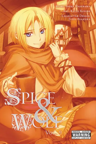 Cover of Spice & Wolf volume 9, English edition