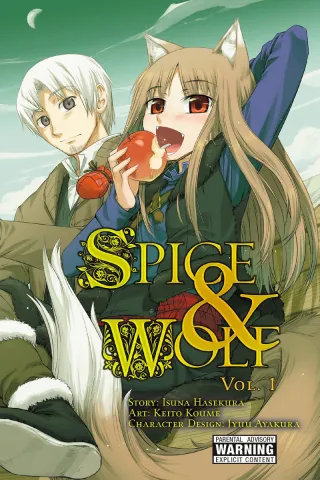 Cover of Spice & Wolf volume 1, English edition