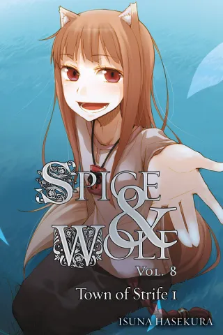 Cover of Spice & Wolf volume 8, English edition
