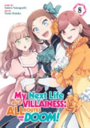 Cover of My Next Life as a Villainess: All Routes Lead to Doom! volume 8, English edition