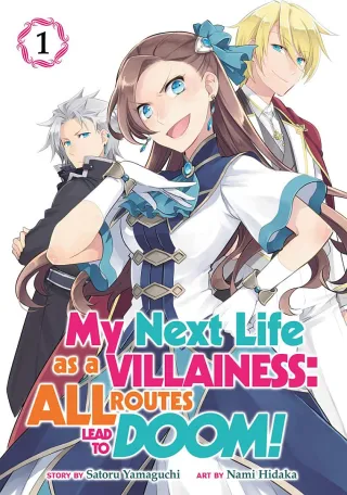 Cover of My Next Life as a Villainess: All Routes Lead to Doom! volume 1, English edition