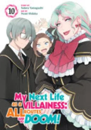 Cover of My Next Life as a Villainess: All Routes Lead to Doom! volume 10, English edition