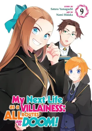 Cover of My Next Life as a Villainess: All Routes Lead to Doom! volume 9, English edition