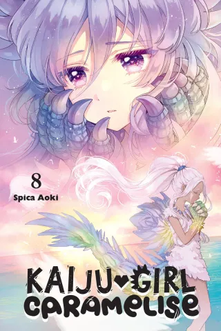 Cover of Kaiju Girl Caramelise volume 8, English edition