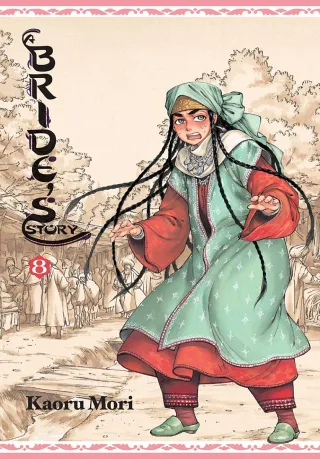 Cover of A Bride's Story volume 8, English edition