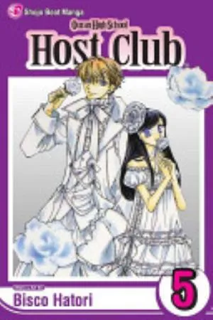 Cover of Ouran High School Host Club volume 5, English edition