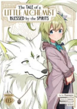 Cover of The Tale of a Little Alchemist Blessed by the Spirits volume 3, English edition