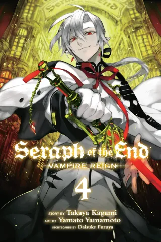 Cover of Seraph of the End: Vampire Reign volume 4, English edition
