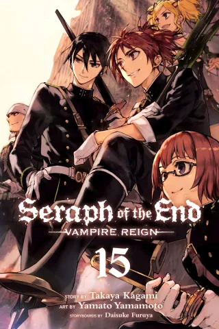 Cover of Seraph of the End: Vampire Reign volume 15, English edition