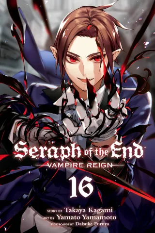 Cover of Seraph of the End: Vampire Reign volume 16, English edition