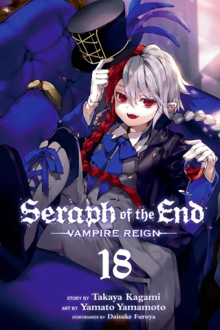 Cover of Seraph of the End: Vampire Reign volume 18, English edition