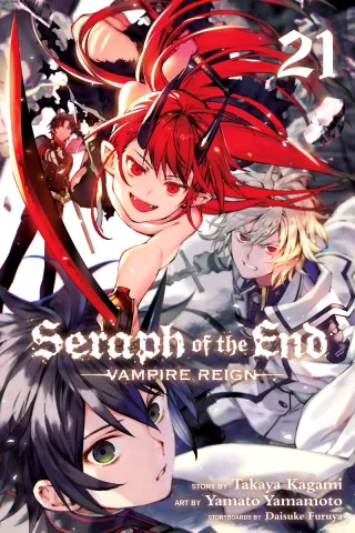 Cover of Seraph of the End: Vampire Reign volume 21, English edition