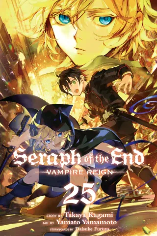 Cover of Seraph of the End: Vampire Reign volume 25, English edition