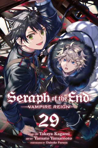 Cover of Seraph of the End: Vampire Reign volume 29, English edition