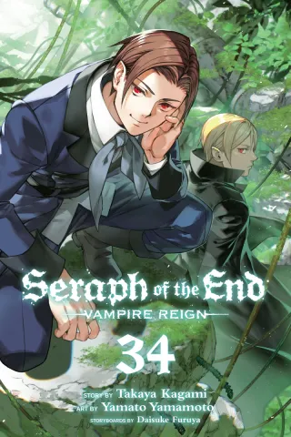 Cover of Seraph of the End: Vampire Reign volume 34, English edition
