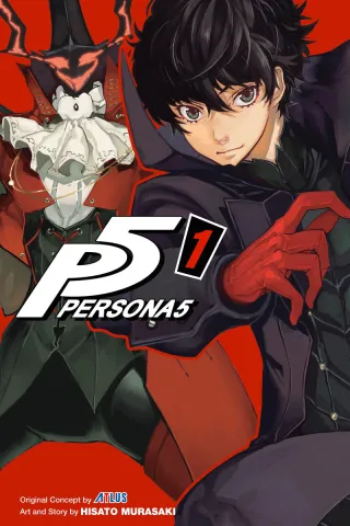 Cover of Persona 5 volume 1, English edition