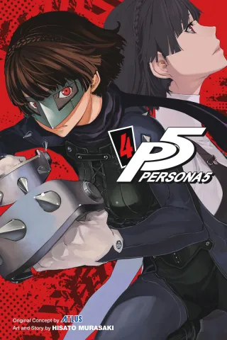 Cover of Persona 5 volume 4, English edition