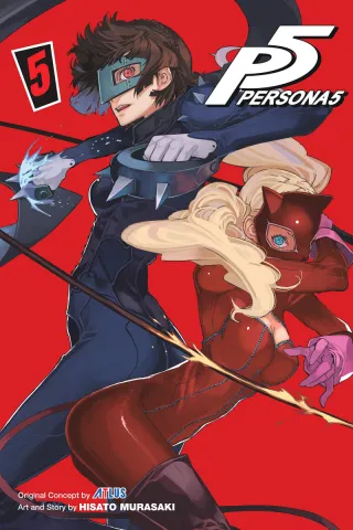 Cover of Persona 5 volume 5, English edition