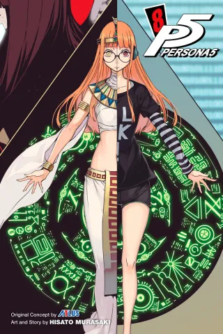 Cover of Persona 5 volume 8, English edition
