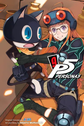 Cover of Persona 5 volume 9, English edition