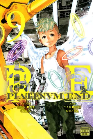 Cover of Platinum End volume 9, English edition