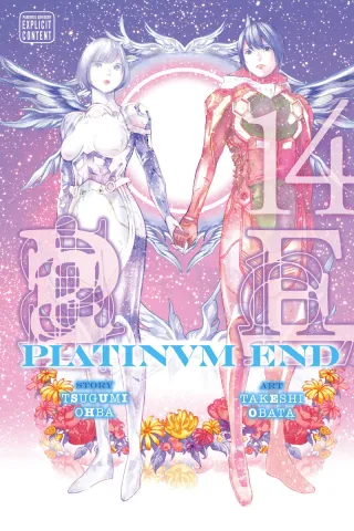 Cover of Platinum End volume 14, English edition