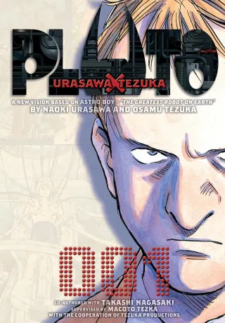 Cover of Pluto volume 1, English edition