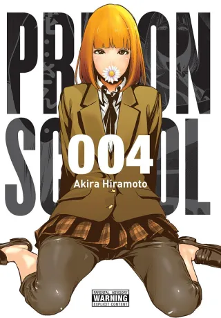 Cover of Prison School volume 4, English edition