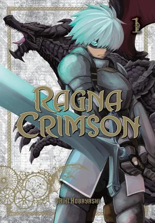 Cover of Ragna Crimson volume 1, English edition