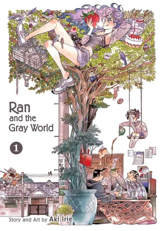 Cover of Ran and the Gray World volume 1, English edition