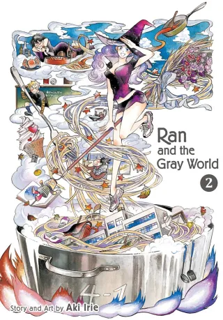 Cover of Ran and the Gray World volume 2, English edition