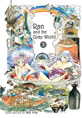Cover of Ran and the Gray World volume 3, English edition
